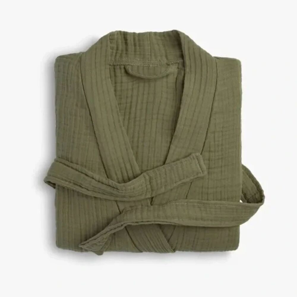 Parachute Home Cloud Cotton Robe size M unisex sage green